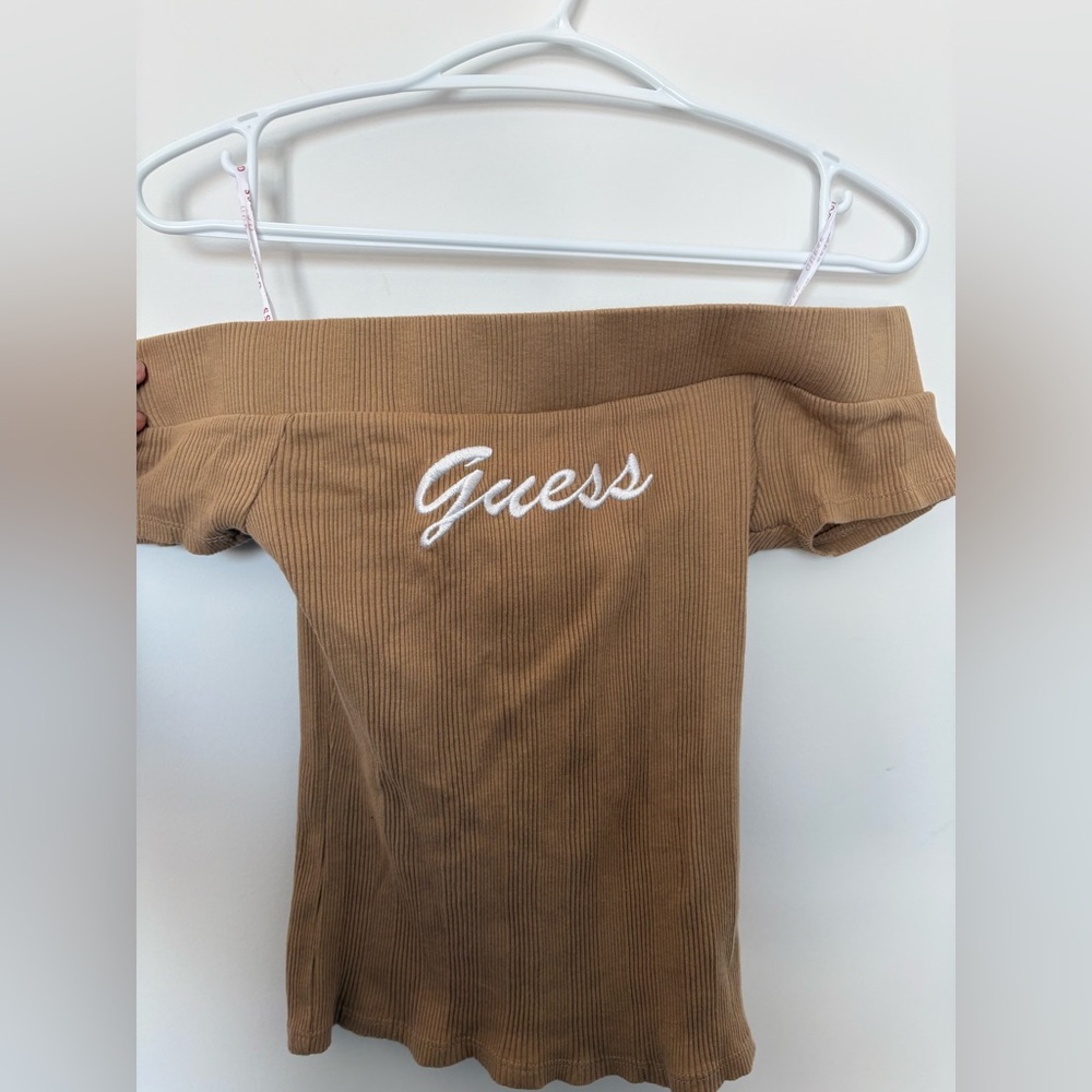 Guess off the shoulder top